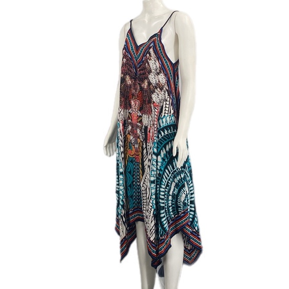 Slip Dress Casual Comfortable Date Night Vacation BoHo - Picture 2 of 5